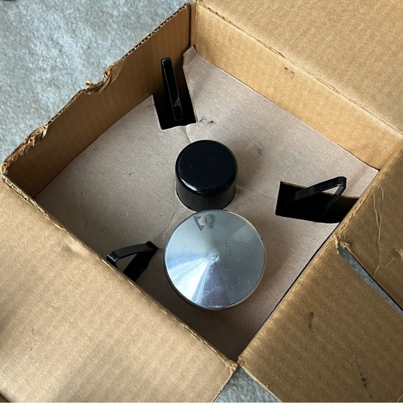 Vintage Inland Glass Carafe and Warmer Set-Silver-Mid Century Modern-Vtg-MCM-EUC - Picture 9 of 15